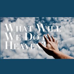 What Will We Do In Heaven – December 8, 2019 – Daily Devotions