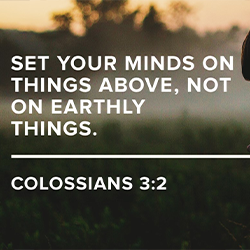 Set Your Mind on Things Above – July 22, 2023 – Daily Devotions